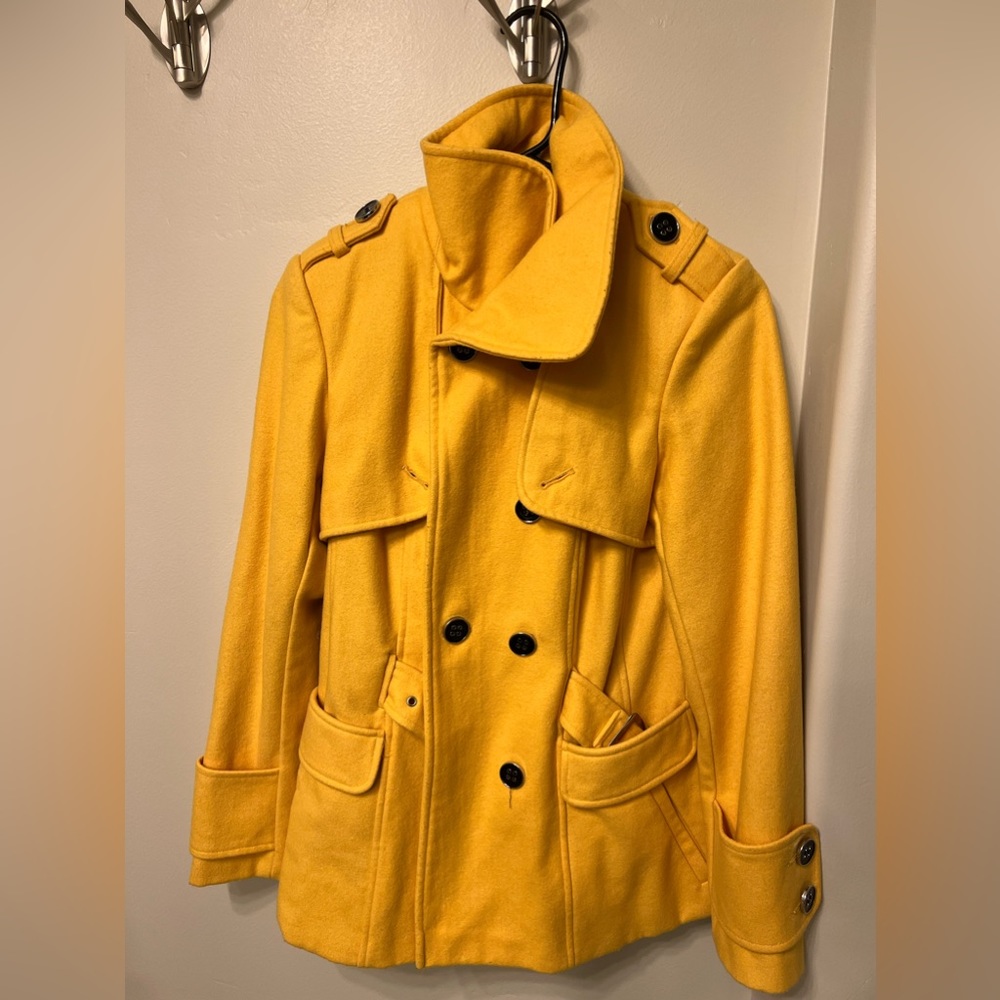 Yellow coat
